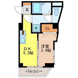 ウィステリア平和町の物件間取画像